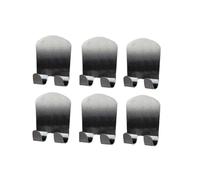 Mr. Gadget's Solutions Stainless Steel Razor Holder Bathroom Wall Adhesive Storage Hook Kitchen Hanger