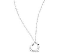 Mr. Gadget's Solutions Sterling Silver Heart-Shaped Floating Pendant Necklace: Ideal for Birthdays, Christmas, Anniversaries, and Expressing Love