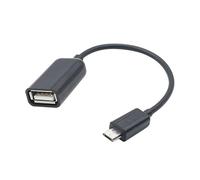 Mr. Gadget's Solutions USB 2.0 A Female to Micro B Male Adapter Cable (Micro USB Host Mode OTG Cable) Compatible with Xoom, Galaxy S2, S3, S4, Acer Iconia A510, TG01 Excite AT305, Archos G9 & more