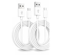 Mr.Gadget's Solutions USB C Cable 1M 2 Pack 5A Fast Charging (Up to 100W) USB A to USB C Charger for iPhone 15 16 17 Samsung Galaxy S24 S23 S22 Pixel PS5 Switch