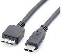 Mr.Gadget's Solutions USB C to Micro B Cable, Type C to Micro B Hard Drive Cable Cord Compatible with Toshiba/Seagate/WD External Hard Drive, Macbook pro and Galaxy S5/S8/S9/S10/Note3