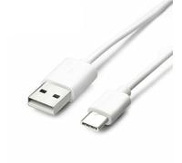 Mr. Gadget's Solutions USB Type-C 3.1 Fast Charging Micro USB Cable Lead For Smartphone, Power Banks, Digital Cameras Etc. - 1.5m, White