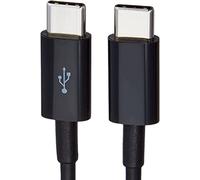 Mr. Gadget's Solutions® USB Type-C to USB Type-C 2.0 Data Sync And Charger Cable - 10ft (3m) Black