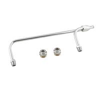 Mr. Gasket Chrome 1552 Gas Line Kit for Holley 4-Barrel Carburetor, Size