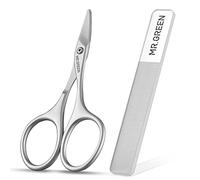 MR.GREEN Baby Nail Clippers Classic Stainless Steel Nail Nail Trimmer Set Portable Newborn Baby Nail Care Tools (Nail Scissors+Glass File)