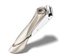 MR.GREEN Nail Clippers with Catcher for Thick Nails, Medical Grade Stainless Steel Anti-Splash Nail Cutter, Sharp and Durable Nail Clipper for Men and Women, Bionics Design (Big Size) 3.7in