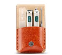 MR.GREEN Portable Manicure Sets Pedicure kits Stainless Steel Nail Clippers Tool Travel Grooming Case Nail Scissors Gift Box (4Pcs Set Model 2)