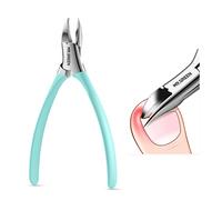 MR.GREEN Toenail Clippers Stainless Steel Ingrown Nail Cutter Thick and Hard Nails Pedicure Manicure Tools (Green)