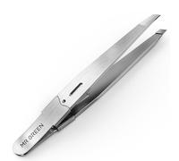 MR.Green Tweezers for Women Facial Hair, Professional Precision Eyebrow Tweezers for Women and Men, German Premium Stainless Steel Slanted Hair Removal Pluckers