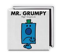 Mr. Grumpy Magnet - 2x2 Inch Glossy Rectangular Fridge Magnet | Official Mr Men Gift | Proudly Made in the UK | Fun Home or Office Accessory with Branded Packaging