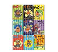 Mr Gum 9 Books Collection Set, (You're A Bad Man Mr Gum, Biscuit Billionaire, The Goblins, The Power Crystals, The Dancing Bear, What's for Dinner, Mr Gum?, the Cherry Tree, the Secret Hideout and Mr Gum the Hound of Lamonic Bibber Mini Bumper book)