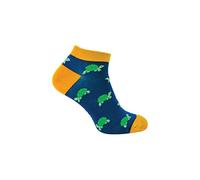 Mr Heron Men's 1 Pack Animal Themed Bamboo Trainer Socks in Navy | Size: 6-11 Mr Heron Navy 6-11