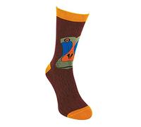 Mr Heron - Mens Animal Patterned Design Soft Bamboo Novelty Socks (6-11, Baboon)