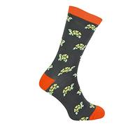 Mr Heron Mens Animal Patterned Design Soft Novelty Socks (6-11, Turtles 2), One Size