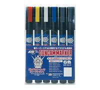 Mr.Hobby GMS109 Gundam Marker Seed Basic Set (6 colors) modeling
