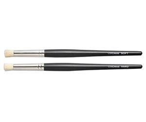 MR.HOBBYミスターホビー MB34 Mr. Weathering Brush Set, Extra Large, Brush, Painting Tool for Model Making, for Weathering Paints, Large Brushes, Soft & Hard, Black, Metal Colours, Wood, Natural Hair, Set of