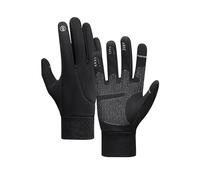 MR.HOKWY Winter Thin Thermal Gloves - Touch Screen cycling gloves for men, Waterproof Gloves with Thin Velvet, Running, Riding, Outdoor Sports Grip Cycling Gloves (XL)