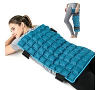 MR.ICE Extra Large Ice Pack for Full Back Pain Relief, Reusable Cold Compress with Straps, Long-Lasting Cold Ice Pack for Injuries, Swelling, Bruises, Sprains