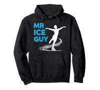Mr Ice Guy Funny Ice Skating Figure Skater Winter Sports Pullover Hoodie