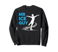 Mr Ice Guy Funny Ice Skating Figure Skater Winter Sports Sweatshirt