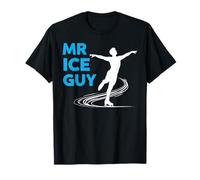 Mr Ice Guy Funny Ice Skating Figure Skater Winter Sports T-Shirt