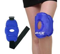 MR.ICE Ice Pack for Knee Pain Relief, Reusable Gel Ice Pack for Knee Injury, Replacement Surgery, Bursitis Arthritis, Swelling, Knee Cooling Wrap Cold Compress for Arthritis, Meniscus Tear, 11.5''x7''