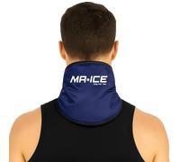 MR.ICE Neck Ice Wrap for Pain Relief, Reusable Gel Ice Pack for Neck Shoulders with Plush Backing - Neck Ice Pack Cold Compresses for Neck Injuries, Swelling, Sprains and Cervical Surgery Recovery