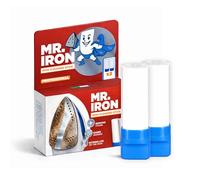 Mr. Iron 2X Universal Iron Cleaner Stick, Made in Italy. Removes Limescale, Starch, Burnt Residue and Dirt from the Soleplate. Perfect for All Irons, Easy to Use, Safe