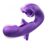 Mr. James™ 3-in-1 G-Spot Vibrator for Women - 7 Flapping, 7 Vibration & 5 Licking Modes - Magnetic USB Rechargeable, Waterproof, Quiet Clitoral & Anal Stimulator