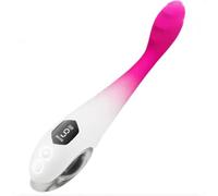 Mr James™ 4-in-1 Finger G-Spot Vibrator with LCD Display, Clitoral & Nipple Stimulator, 10 Vibration Modes, USB Rechargeable, Soft Silicone, Quiet & Discreet
