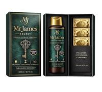 Mr James Concepts Luxury Intimate Lubricant 250ml - Pleasure Refined™ with Hyaluronic Acid | Silky Smooth, Long-Lasting, pH Balanced | Premium Intimate Care (Mr James Secret)