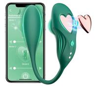 Mr. James™ Wearable Panty Vibrator - App Controlled Dual Stimulator, Clit + G-Spot/Anal, Magnetic Fit, Rechargeable, Waterproof, Couples Remote Sex Toy - Pleasure Refined