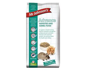Mr Johnson's Advanced Hamster & Gerbil 750g (Pack of 6)
