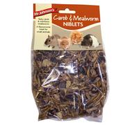 Mr Johnsons Carob & Mealworm Niblets 150G (Pack Of 6)