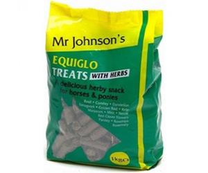 Mr Johnson's Equiglo Horse Treats & Herbs 1kg x 2