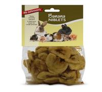 Mr Johnsons Small Animal Treat Banana Niblets 100G (Pack Of 6)