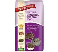 Mr Johnson's Supreme Chinchilla & Degu Pellets 900g (Pack of 6)