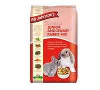 Mr Johnsons Supreme Junior & Dwarf Rabbit Mix - Size: 2.25kg