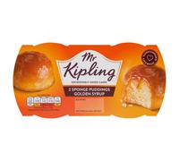 Mr Kipling 2 Golden Syrup Sponge Puddings 2x95g