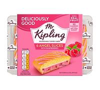 Mr Kipling 6 Angel Slices with Raspberries, 168g