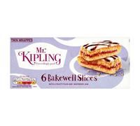 Mr Kipling Bakewell Slices 6 per Pack case of 7