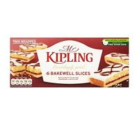 Mr Kipling Bakewell Slices (6 per Pack) - Pack of 2