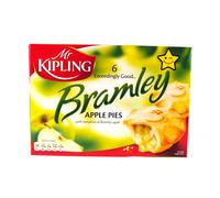 Mr Kipling Bramley Apple Pies 6 Pack 200g