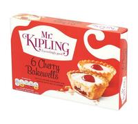 Mr Kipling Cherry Bakewells Small Cakes 6 per Pack case of 7