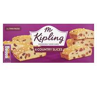 Mr Kipling Country Cake Slices, 6 Treats - Perfect For Snacking On-the-Go (Pack of 1)