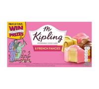 Mr Kipling 8 French Fancies Sponge Cake, 184 g Box (Pack of 1)