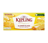 Mr Kipling Lemon Layered Slices (6 per Pack) - Pack of 2