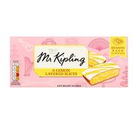 Mr Kipling Lemon Layered Slices Cakes, Pack of 6