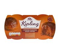 Mr Kipling Sticky Toffee Sponge Pudding Cake Dessert Pots 108g
