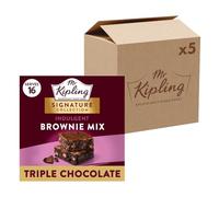 Mr Kipling Triple Chocolate Brownie Cake Mix, 379 g (5-Pack)